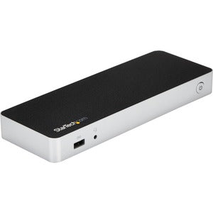 StarTech.com Dual Monitor USB C Docking Station w/ 60W Power Delivery - USB 3.1 Gen 1 Type C to HDMI or DVI - 5x USB - Windows Laptop Dock