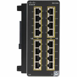 Cisco Catalyst IE3300 Rugged Series Module, 16 Non-PoE Copper