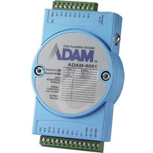 Advantech 14-ch Isolated Digital I/O Modbus TCP Module with 2-ch Counter