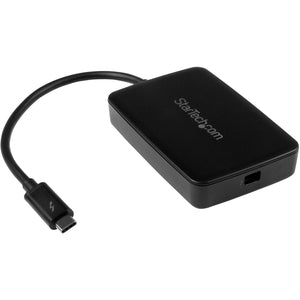 StarTech.com Thunderbolt 3 to Thunderbolt 2 Adapter - TB3 Laptop to TB2/TB1 Displays & Devices - Thunderbolt Converter - Windows & Mac