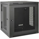 Eaton Tripp Lite Series SmartRack 12U UPS-Depth Wall-Mount Small Rack Enclosure, Hinged Back - PEGASUSS 