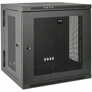 Gabinete de rack pequeño para montaje en pared, con bisagras en la parte posterior, con profundidad de UPS, SmartRack de la serie Eaton Tripp Lite de 12 U