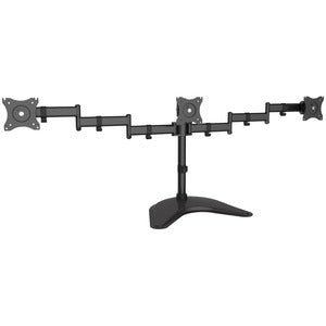 SIIG Articulated Freestanding Triple Monitor Desk Stand - 13"-27"