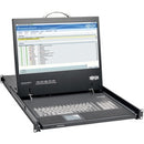 Tripp Lite by Eaton 1U Rack-Mount Console with 19 in. LCD, 1920 x 1080 (1080p), DVI or VGA Video, TAA - PEGASUSS 
