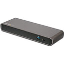 StarTech.com Thunderbolt 3 Dock - Dual Monitor 4K 60Hz TB3 Laptop Docking Station with DisplayPort - 85W Power Delivery - 3x USB 3.0, GbE - PEGASUSS 