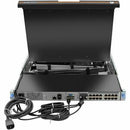 Vertiv Avocent LRA Rack Console 18.5" LCD Widescreen,8-Port, Keyboard with Touchpad - PEGASUSS 