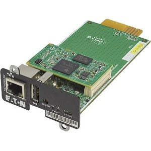 Eaton Cybersecure Gigabit NETWORK-M2-Karte für USV und PDU, UL 2900-1 und IEC 62443-4-2 zertifiziert