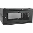 Eaton Tripp Lite Series SmartRack 6U Low-Profile Switch-Depth-Plus Wall-Mount Mini Rack Enclosure, Wide - PEGASUSS 