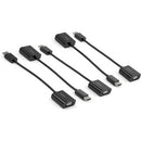 StarTech.com 5-Pack DisplayPort to VGA Adapter - DisplayPort 1.2 to VGA Monitor Active Adapter - DP to VGA Video Converter Dongle - M/F - PEGASUSS 