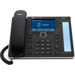 AudioCodes 445HD IP Phone - Corded - Corded - Black