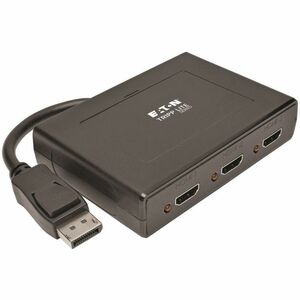 Eaton Tripp Lite Series 3-Port DisplayPort to HDMI Multi-Monitor Splitter, MST Hub, 4K 60 Hz UHD, DP1.2, TAA