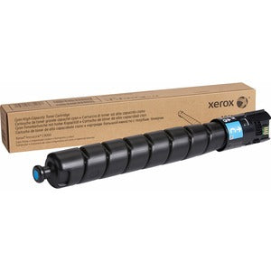 Xerox Original High Yield Laser Toner Cartridge - Cyan - 1 Each