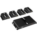 SIIG 4 Port HDMI Splitter over Cat6 Extender with IR - 40m - PEGASUSS 