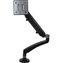 StarTech.com Desk Mount Monitor Arm, Slim Profile, For VESA Mount Monitors up to 34" (15.4lb/7kg), Adjustable Single Monitor Mount, Steel - PEGASUSS 