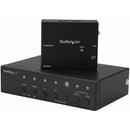 StarTech.com Multi-Input HDBaseT Extender with Built-in Switch - DisplayPort VGA and HDMI Over CAT5e or CAT6 - Up to 4K - up to 230 ft - PEGASUSS 