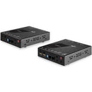 StarTech.com HDMI KVM Extender over IP Network - 4K 30Hz HDMI and USB over IP LAN or Cat5e/Cat6 Ethernet (100m/330ft) - Remote KVM Console - PEGASUSS 