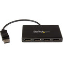 StarTech.com 4-Port DisplayPort 1.2 Splitter, DisplayPort to 4x DP Multi-Monitor Adapter, Quad 1080p 60Hz Computer MST Hub, Windows Only - PEGASUSS 