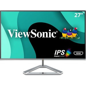 ViewSonic VX2776-SMHD 27 Inch 1080p IPS Monitor with FreeSync, Ultra-Thin Bezels, HDMI and DisplayPort