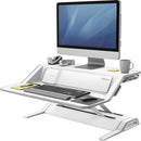 Fellowes Lotus&trade; DX Sit-Stand Workstation - White - PEGASUSS 