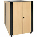 Eaton Tripp Lite Series SmartRack Sound Proof Half-Height Server Rack Enclosure, 18U - PEGASUSS 