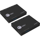 SIIG 4K HDMI HDBaseT Extender Over Single Cat5e/6 with RS-232, IR & PoC - 100m - PEGASUSS 