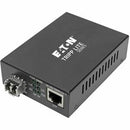 Eaton Tripp Lite Series Gigabit Multimode Fiber to Ethernet Media Converter, POE+ - 10/100/1000 LC, 850 nm, 550M (1804.46 ft.) - PEGASUSS 