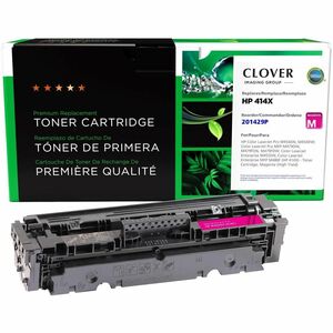 CIG Remanufactured High Yield Laser Toner Cartridge - Box - Alternative for HP 414X (W2023X) - Magenta - 1 Each