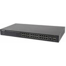 Manhattan 24-Port Gigabit Ethernet PoE+ Web-Managed Switch with 2 SFP Ports - PEGASUSS 