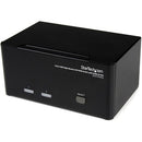 StarTech.com 2 Port Triple Monitor DVI USB KVM Switch with Audio & USB 2.0 Hub - PEGASUSS 