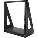 StarTech.com 2-Post 12U Heavy-Duty Desktop Server Rack, Small Open Frame 19in Network Rack for Home/Office IT Equipment, TAA Compliant - PEGASUSS 