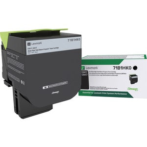 Lexmark Original High Yield Laser Toner Cartridge - Black - 1 Each