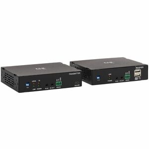 Eaton Tripp Lite Series HDMI over Fiber Extender Kit, Transmitter/Receiver, 4K 60 Hz, 4:4:4, RS-232, IR, Multimode LC, 985 ft. (300 m), TAA