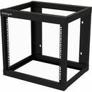 StarTech.com 2-Post 9U Heavy-Duty Wall-Mount Network Rack, 19" Open Frame Server Rack for Computer Equipment, Wall Mount Data Rack~ - PEGASUSS 