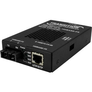 Transition Networks Stand-alone Fast Ethernet Media Converter 100Base-TX to 100Base-FX