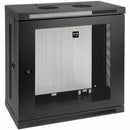 Eaton Tripp Lite Series SmartRack 12U Low-Profile Patch-Depth Wall-Mount Small Rack Enclosure - PEGASUSS 