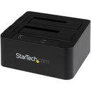 StarTech.com Dual-Bay USB 3.0 / eSATA to SATA Hard Drive Docking Station, 2.5/3.5" SATA III, SSD/HDD Dock, Top-Loading - PEGASUSS 