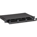Black Box Rackmount Fiber Shelf with Pull-Out Tray - 1U - PEGASUSS 