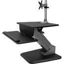 StarTech.com Single Monitor Sit-to-stand Workstation - One-Touch Height Adjustment - PEGASUSS 