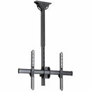StarTech.com TV Ceiling Mount, Full-Motion Hanging Single Screen Vesa Mount for 32"-75" TVs / Displays - Height Adjustable Telescopic Pole - PEGASUSS 