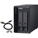 QNAP 2 Bay USB Type-C Direct Attached Storage with Hardware RAID - PEGASUSS 