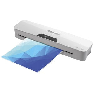 Plastificadora térmica Fellowes Halo™ 125 para el hogar, la escuela y la oficina con kit de inicio de 25 fundas, fácil de usar, calentamiento en 1 minuto, sin atascos