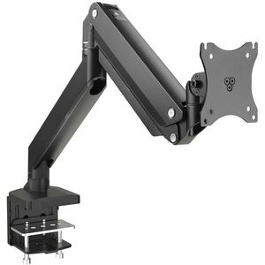 Single Monitor Heavy-Duty Premium Gas Spring Desk Mount - 17" to 43" , VESA 75x75, 100x100, 200x200mm