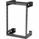 StarTech.com 2-Post 15U Heavy-Duty Wall-Mount Network Rack, 19" Open Frame Server Rack for Computer Equipment, Wall Mount Data Rack~ - PEGASUSS 