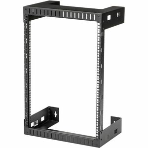 StarTech.com 2-Post 15U Heavy-Duty Wall-Mount Network Rack, 19" Open Frame Server Rack for Computer Equipment, Wall Mount Data Rack~