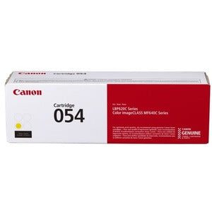 Canon 054 Original Laser Toner Cartridge - Yellow - 1 Pack