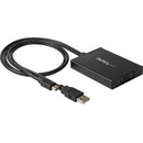 StarTech.com Mini DisplayPort to Dual-Link DVI Adapter - Dual-Link Connectivity - USB Powered - DVI Active Display Converter - Compatible with Windows & Mac - PEGASUSS 