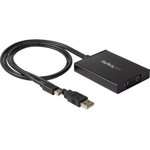 StarTech.com Mini DisplayPort to Dual-Link DVI Adapter - Dual-Link Connectivity - USB Powered - DVI Active Display Converter - Compatible with Windows & Mac