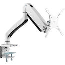 SIIG Single Monitor Aluminum Heavy Duty Desk Mount with USB and Audio Ports - 17" to 43" - PEGASUSS 