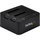 StarTech.com Dual-Bay USB 3.0 to SATA and IDE Hard Drive Docking Station, 2.5/3.5" SATA III and IDE (40 pin), SSD/HDD Dock, Top-Loading - PEGASUSS 