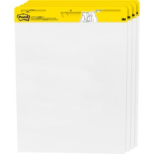 Bloc de hojas Post-it® liso para caballete